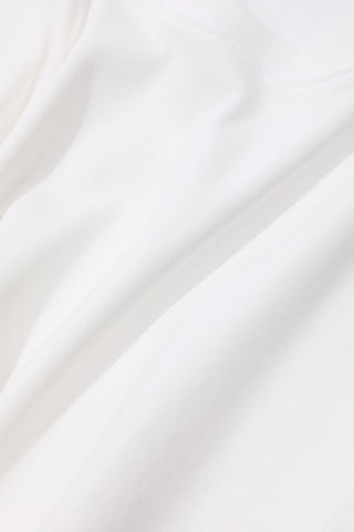 Essential Round-neck Slim Fit T-shirt Ivory