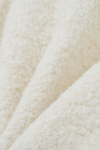 Bouclé Wool Jacket Ivory