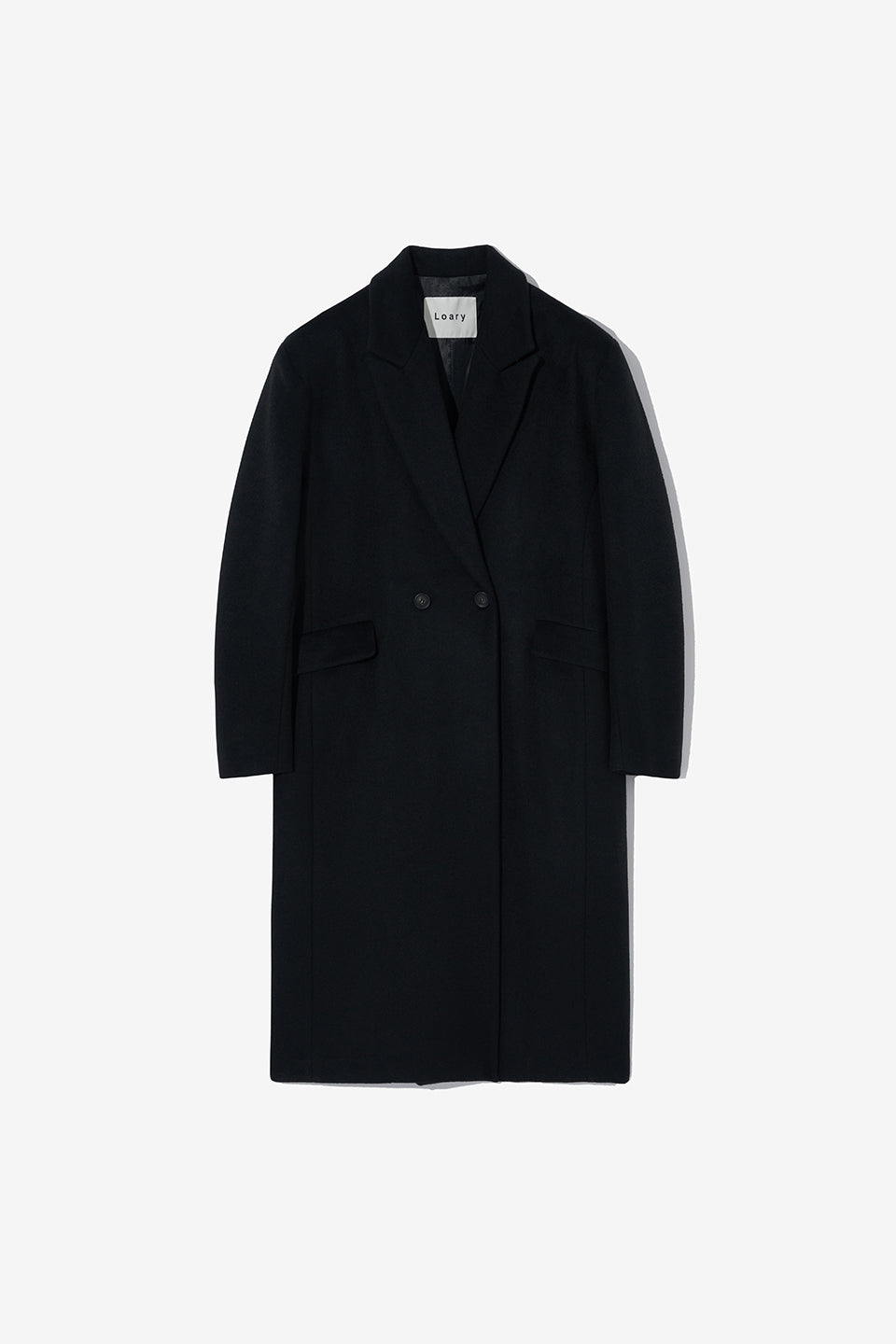 Oversized Long Coat Black